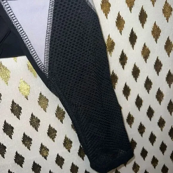 Victoria’s Secret PINK yoga pants leggings sheer and fishnet detail size XS - Picture 5 of 7